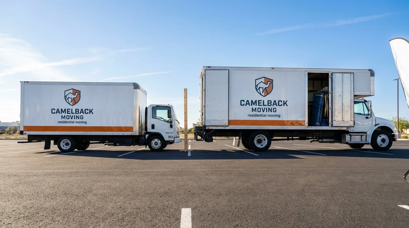 Moving truck size capacity guide in Beaverdale